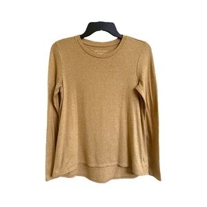 AMERICAN EAGLE, SOFT & SEXY, PLUSH PULLOVER SHIRT.LONG SLEEVE,HI-LOW HEM.SIZE SP